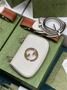 Gu.cci Blondie Mini Bag White Leather 698643