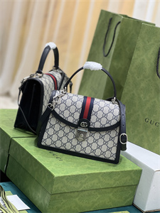 gu.cci ophidia gg small top handle bag gg S*p*e canvas 651055