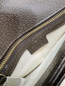 gu.cci blondie medium top handle bag gg S*p*e canvas 721172