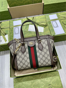 gu.cci ophidia  gg small tote bag gg S*p*e canvas 547551