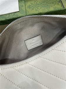 Gu.cci Blondie Small Shoulder Bag White Leather 760169