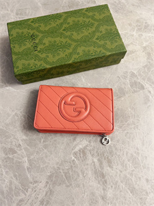 Gu.cci Blondie Wallet Pink Leather 760336