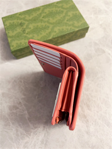 Gu.cci Blondie Wallet Pink Leather 760336