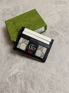 gu.cci ophidia gg card case S*p*e canvas 523159
