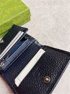 gu.cci horsebit 1955 card case wallet S*p*e canvas 621887