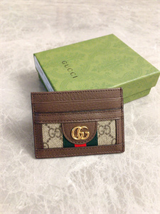 gu.cci ophidia gg card case S*p*e canvas 523159