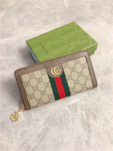 gu.cci ophidia gg zipper around wallet S*p*e canvas 523154