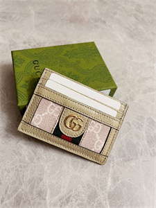 gu.cci ophidia gg card case S*p*e canvas 523159