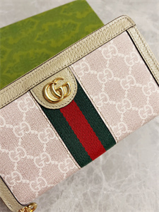 gu.cci ophidia gg zipper around wallet S*p*e canvas 523154
