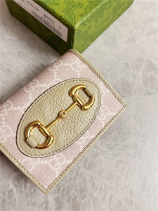 gu.cci horsebit 1955 card case wallet S*p*e canvas 621887