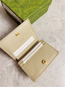 gu.cci horsebit 1955 card case wallet S*p*e canvas 621887