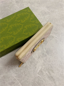 gu.cci horsebit 1955 zip around wallet gg S*p*e canvas 621889