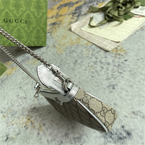 gu.cci ophidia mini bag gg S*p*e canvas silver 764960