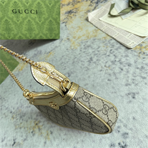 gu.cci ophidia mini bag gg S*p*e canvas gold 764960