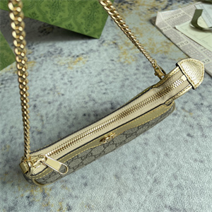 gu.cci ophidia mini bag gg S*p*e canvas gold 764960