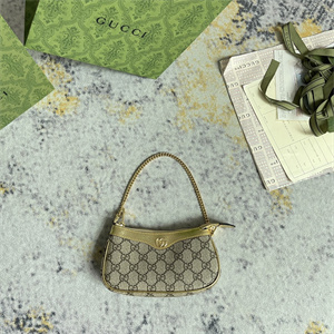 gu.cci ophidia mini bag gg S*p*e canvas gold 764960