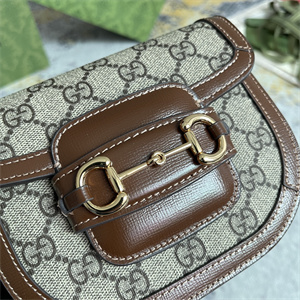 gu.cci horsebit 1955 rounded belt bag S*p*e canvas 760198