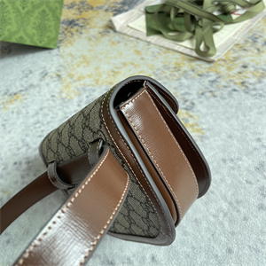 gu.cci horsebit 1955 rounded belt bag S*p*e canvas 760198