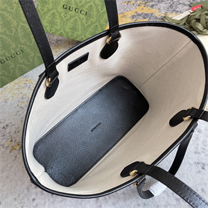 Gu.cci Ophidia Mini Tote Bag Black Leather 765043