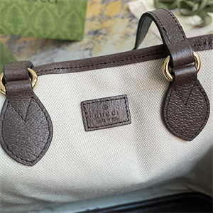 gu.cci ophidia mini tote bag gg S*p*e canvas 765043