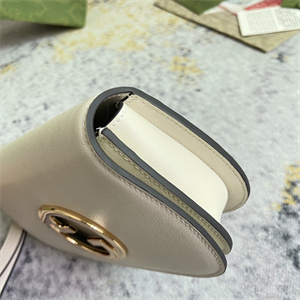 Gu.cci Blondie Mini Bag White Leather 698630