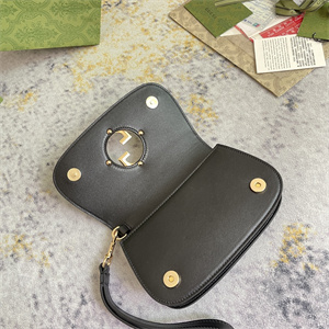Gu.cci Blondie Mini Bag Black Leather 698630