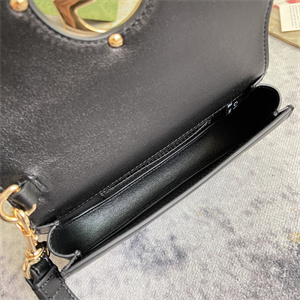 Gu.cci Blondie Mini Bag Black Leather 698630