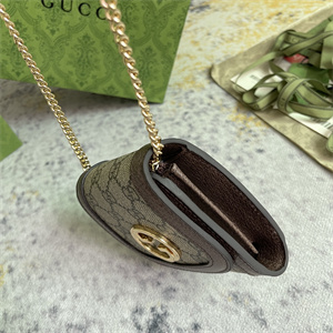 gu.cci blondie medium chain wallet gg S*p*e canvas 725219