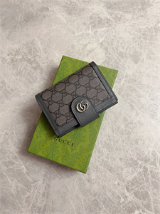 Gu.cci Ophidia Passport Case Grey 732755
