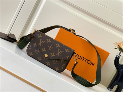 L.V  Felicie Pochette Strap & Go Monogran Canvas M80091