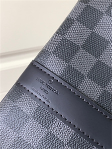 L.V Keepall Bandoulière 55 Damier Graphite M41413