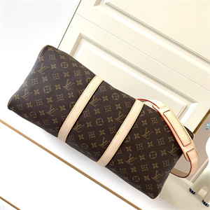 L.V Keepall Bandoulière 45 Monogram Macassar M41418