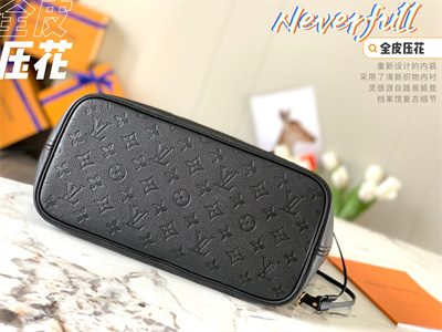L.V Neverful MM Monogram Empreinte Black M45685