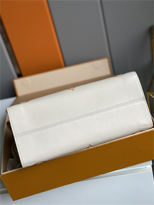 L.V ONTHEGO MM Monogram Empreinte Cream/Saffron M45717