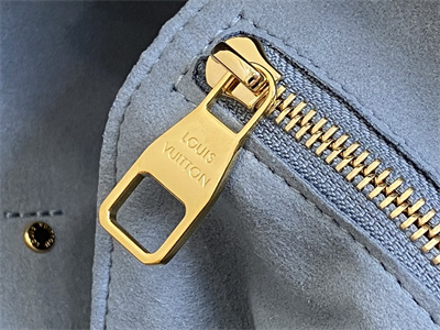 L.V Neverful MM Monogram Empreinte Grey Blue M46482