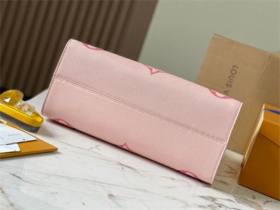 L.V ONTHEGO MM Monogram Empreinte Gradient Pink M46542