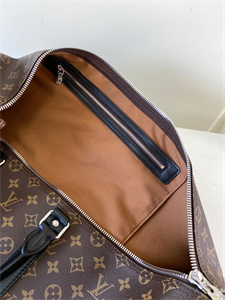L.V Keepall Bandoulière 55 Monogram Macassar M56714