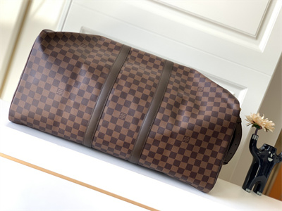 L.V Keepall Bandoulière 55 Damier Ebene N41413