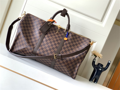 L.V Keepall Bandoulière 50 Damier Ebene N41416