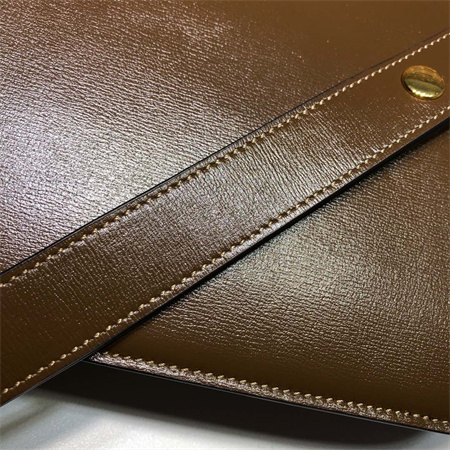 Gu.cci Horsebit 1955 Shoulder Bag Brown Leather 602204