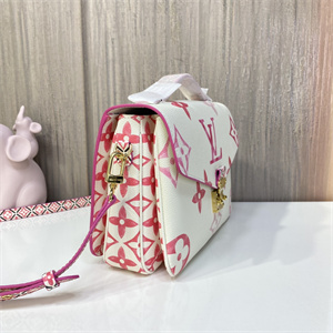 L.V Pochette  Métis  Bag Canvas Hot Pink M23055
