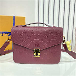 L.V Pochette  Métis  Monogram Empreinte Purple Red M41487