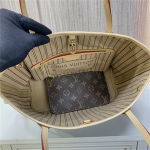 L.V Neverful PM Monogram Canvas Inside Beige M41000