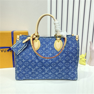L.V ONTHEGO MM Monogram Denim M46871