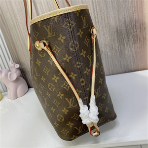 L.V Neverful MM Monogram Canvas Inside Pink M50366