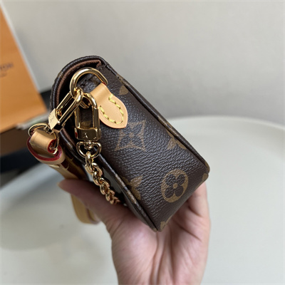 L.V Wallet On Chain IVY Monogram Canvas M81911