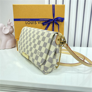 L.V Favorite MM Bag Damier Azur N41275