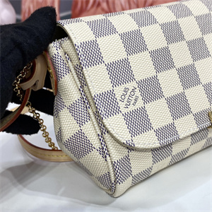 L.V Favorite PM Bag Damier Azur N41277
