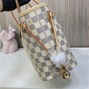 L.V Neverful PM Damier Azur Inside Cream N41362