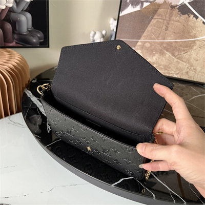 L.V  Felicie Pochette Monogram Empreinte Black M82477